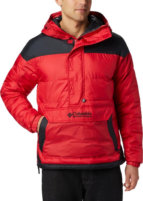 terrorisme reservering Boekhouder Columbia Columbia Lodge™ Pullover Jacket Outdoorjas Heren - Mountain  Red/Black - Maat M | bol.com