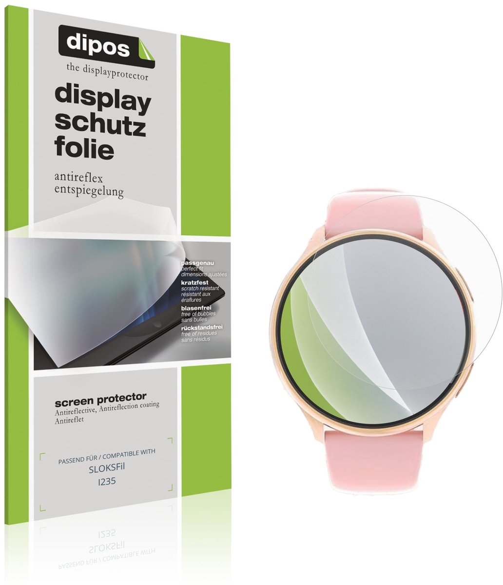 dipos – 6x Matte Beschermfolie geschikt voor SLOKSFil I235 | Krasbestendige & antireflecterende Screenprotector Ultra-Thin