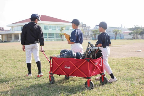 Coleman Wagon Bolderkar - Opvouwbaar - Rood van Coleman — afbeelding 2