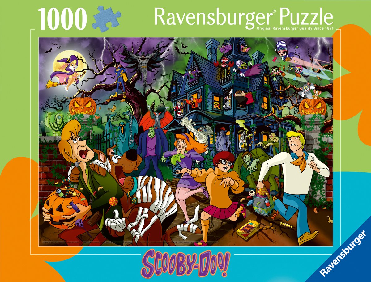 Ravensburger Scooby-Doo Happy Halloween legpuzzel - 1000 stukjes - volwassenen