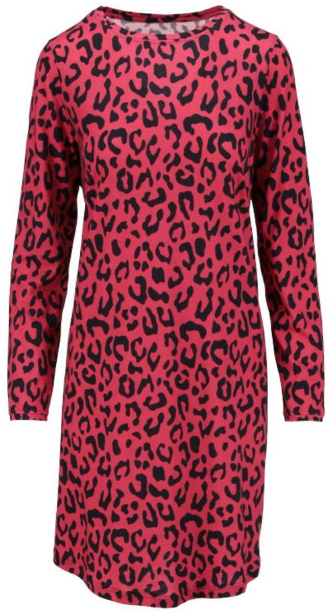 Katoenen dames nachthemd bordeaux Ringella - Rood - Maat - 36