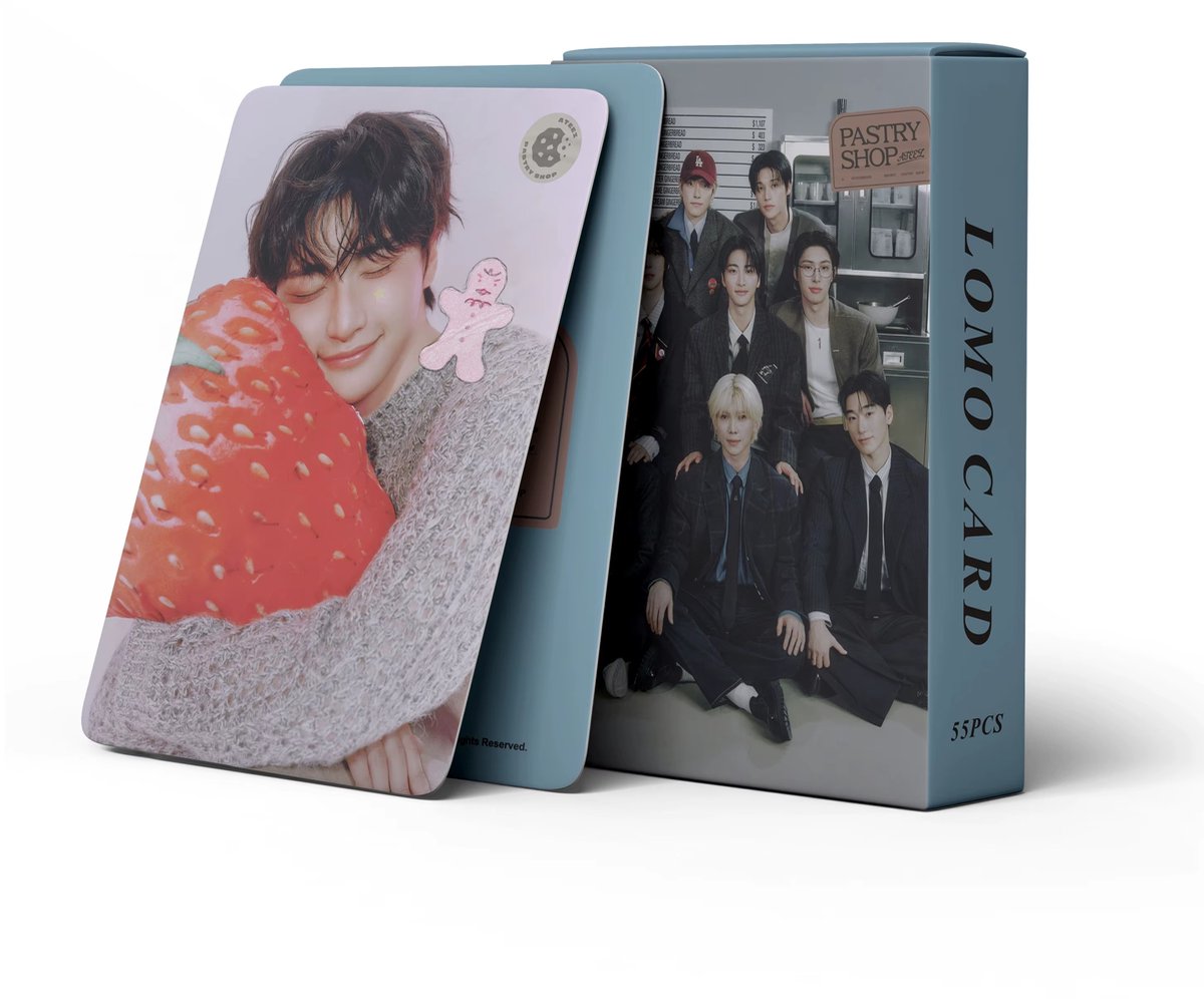 KPOP 55pcs/box ATEEZ Pastry Shop Photocard [Fotokaarten]
