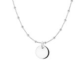 Glams Ketting Rondje 2,0 mm 40 + 4 cm - Zilver