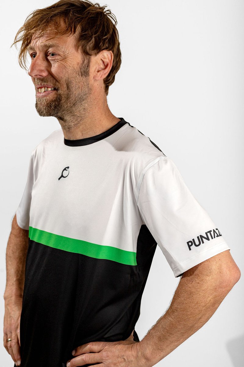 PUNTAZO Padel T-shirt Heren Sportshirt Small groen Korte mouw