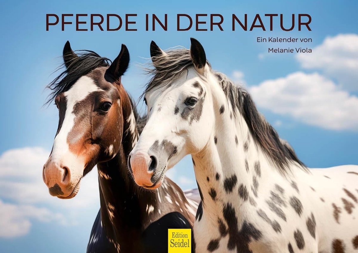 Elzusha - Wandkalender Paarden in de Natuur 2026 - A4 Hoogte