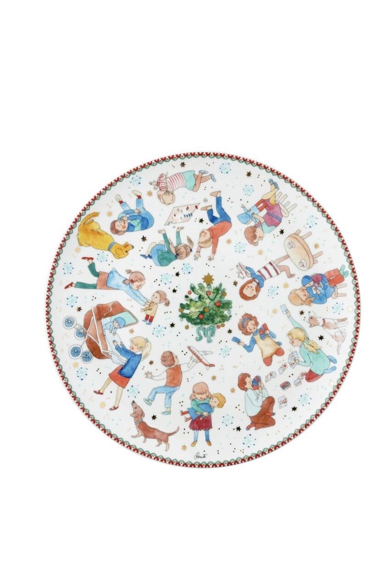 Elzusha - Koekjesbord 28 cm - Kerstspellen collectie 2025