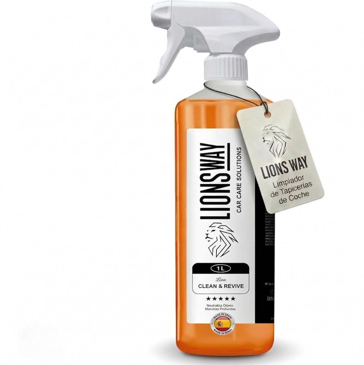 Elzusha - Auto-interieurreiniger met nieuwe schuimformule - 1000 ml
