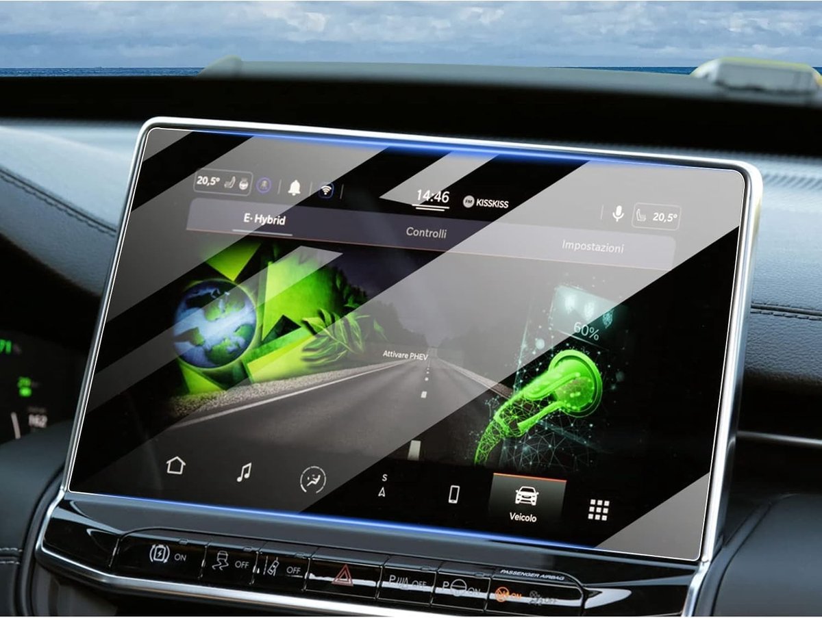 Elzusha - Screen Protector voor Jeep Compass - 9H - 10.1 Inch