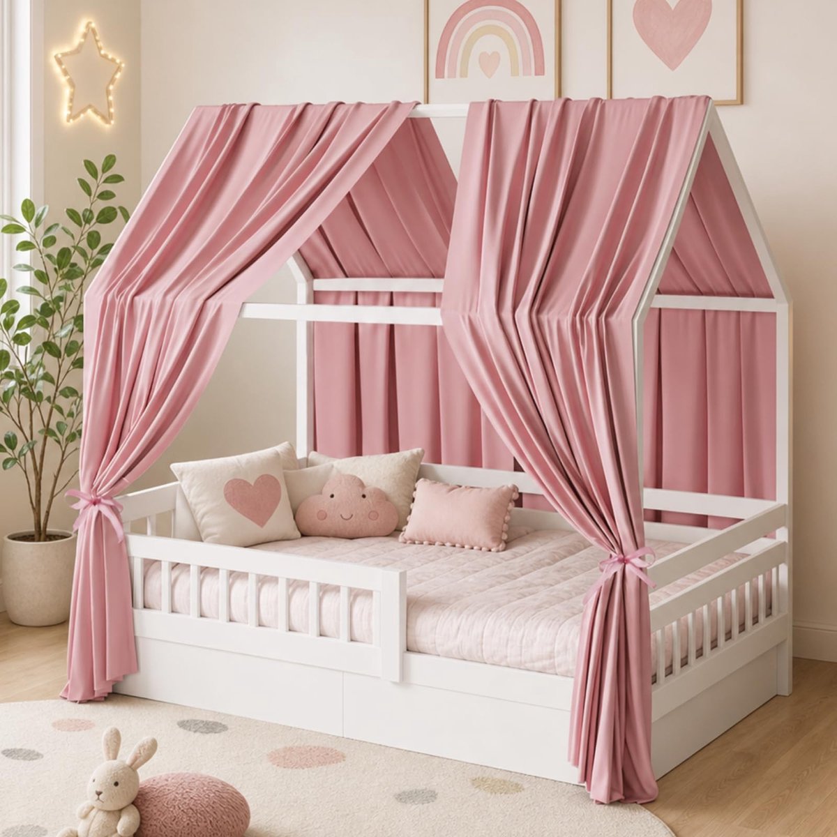 Elzusha - Set van 2 Bedluifels voor Kinderbedden