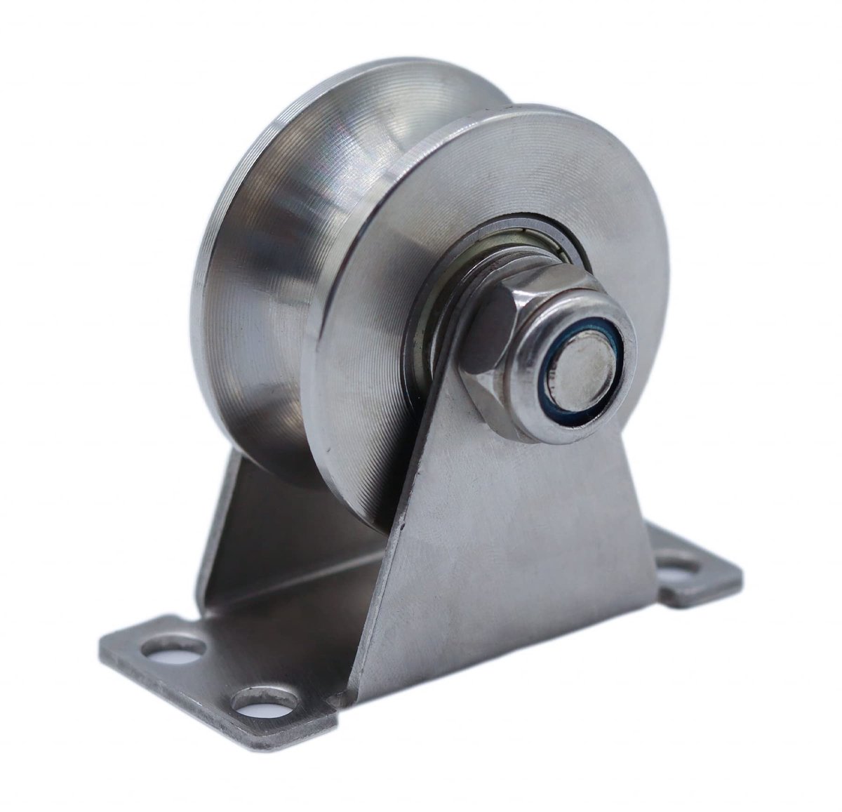 Elzusha - U-groef Pulley - Rvs katrol met een draagvermogen van 170 kg