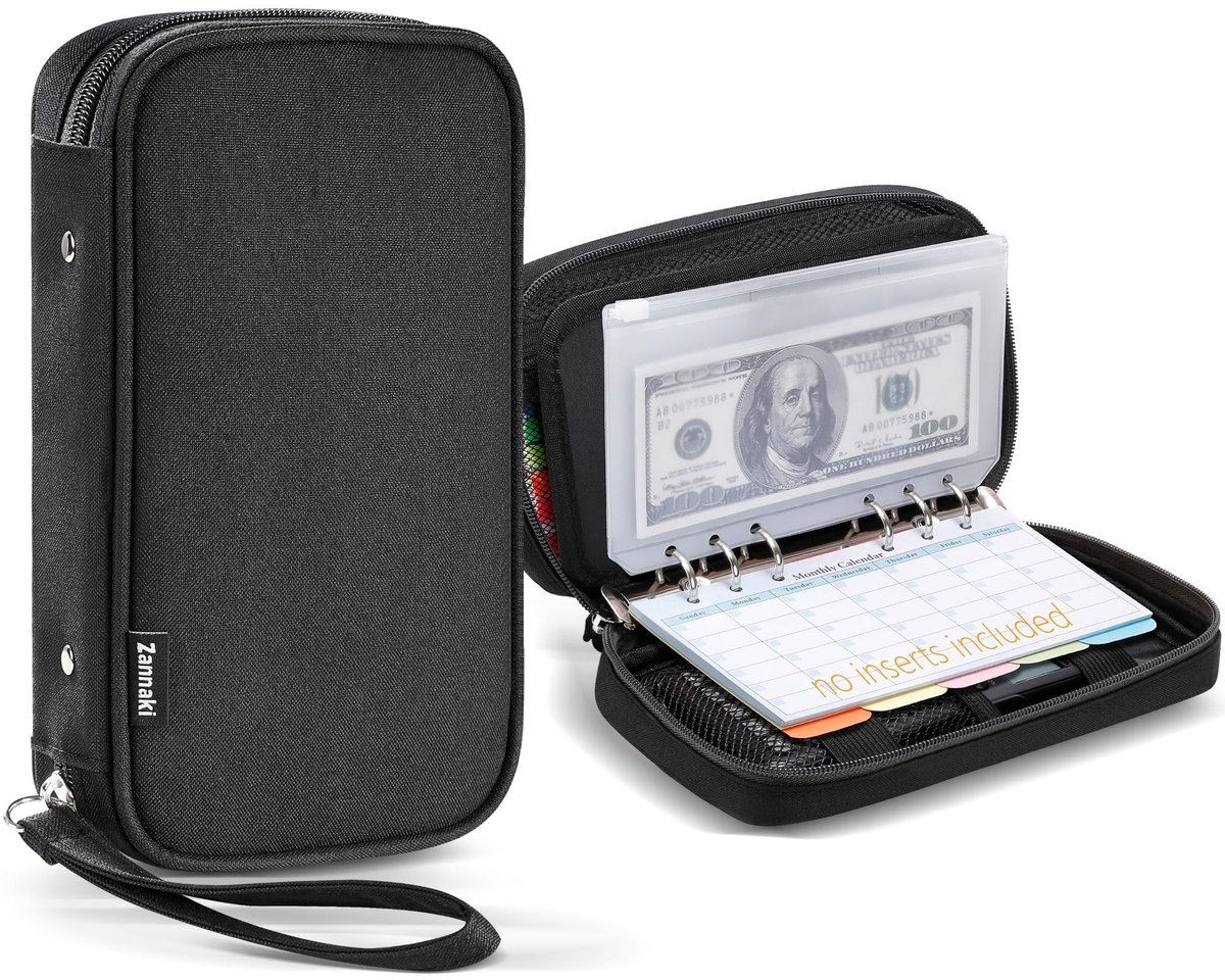 Elzusha - A6 Zipper Binder en Budget Planner