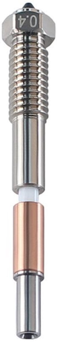 Elzusha - Bimetalen 3D Printer Nozzle - 0.4mm Hardened Steel