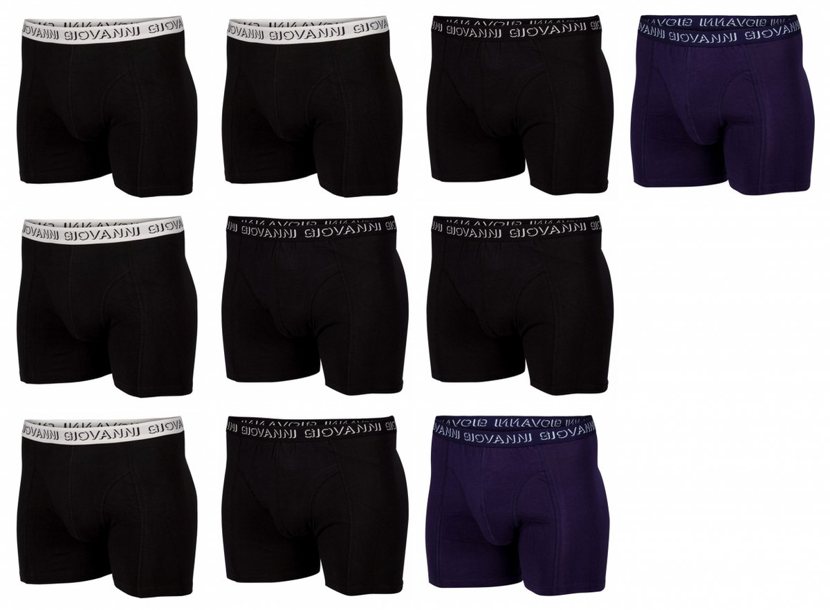 Giovanni Heren Boxershorts 10-pack - Classico - Katoen