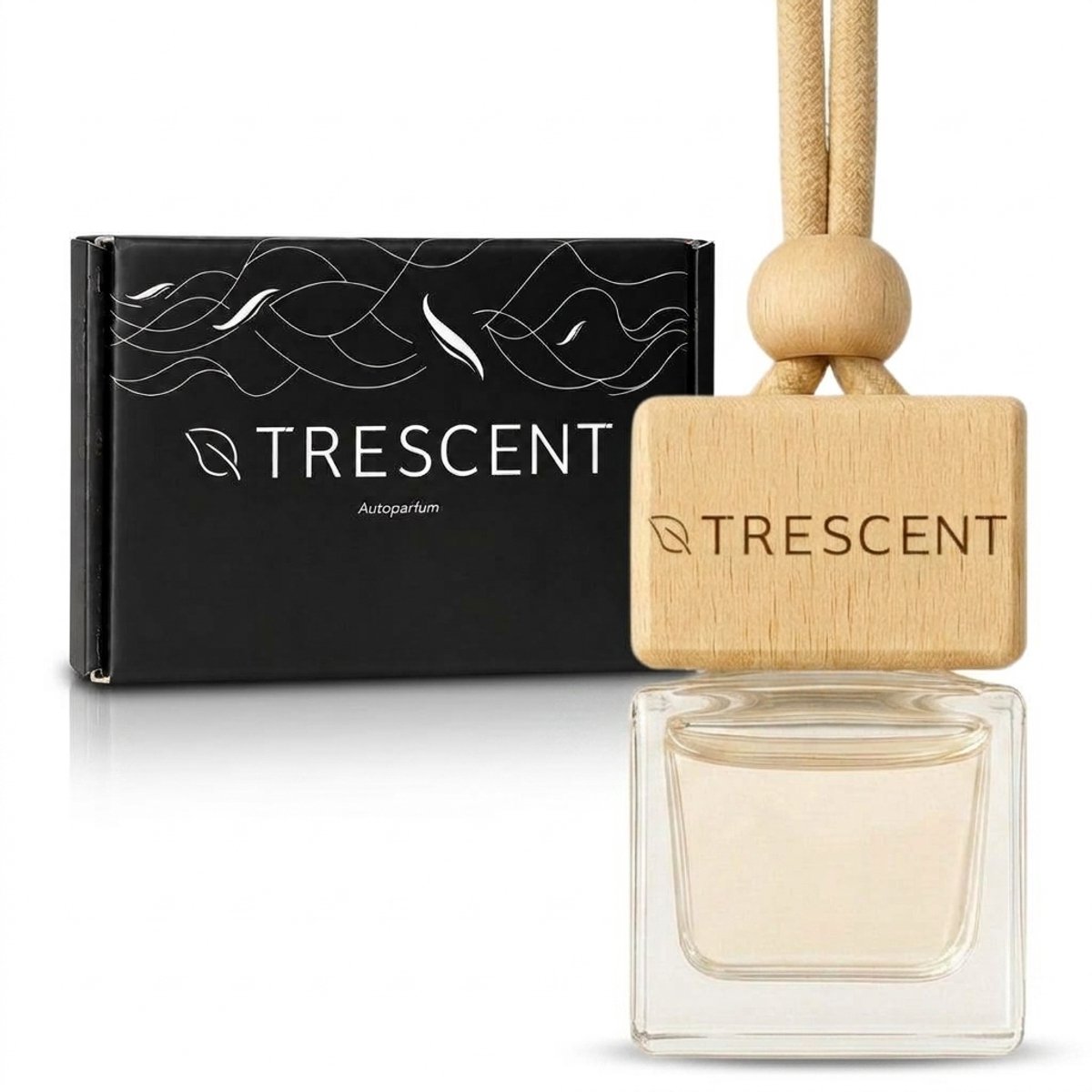 Trescent Natuurlijke Autoparfum Tropical | Auto Geurtje 10 ML | Natuurlijke Auto Geurverfrisser