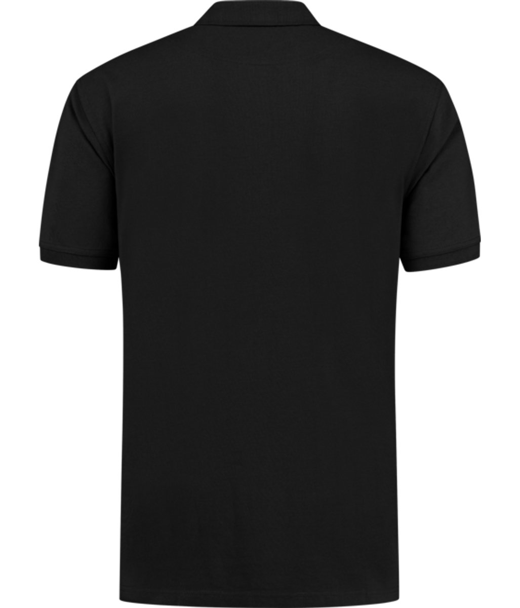 SANTINO LEEDS Poloshirt zwart/donker grijs / 6XL