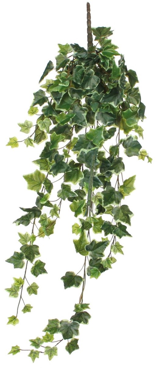 Mica Decorations Hedera Kunst Hangplant - H86 cm - Groen Bont