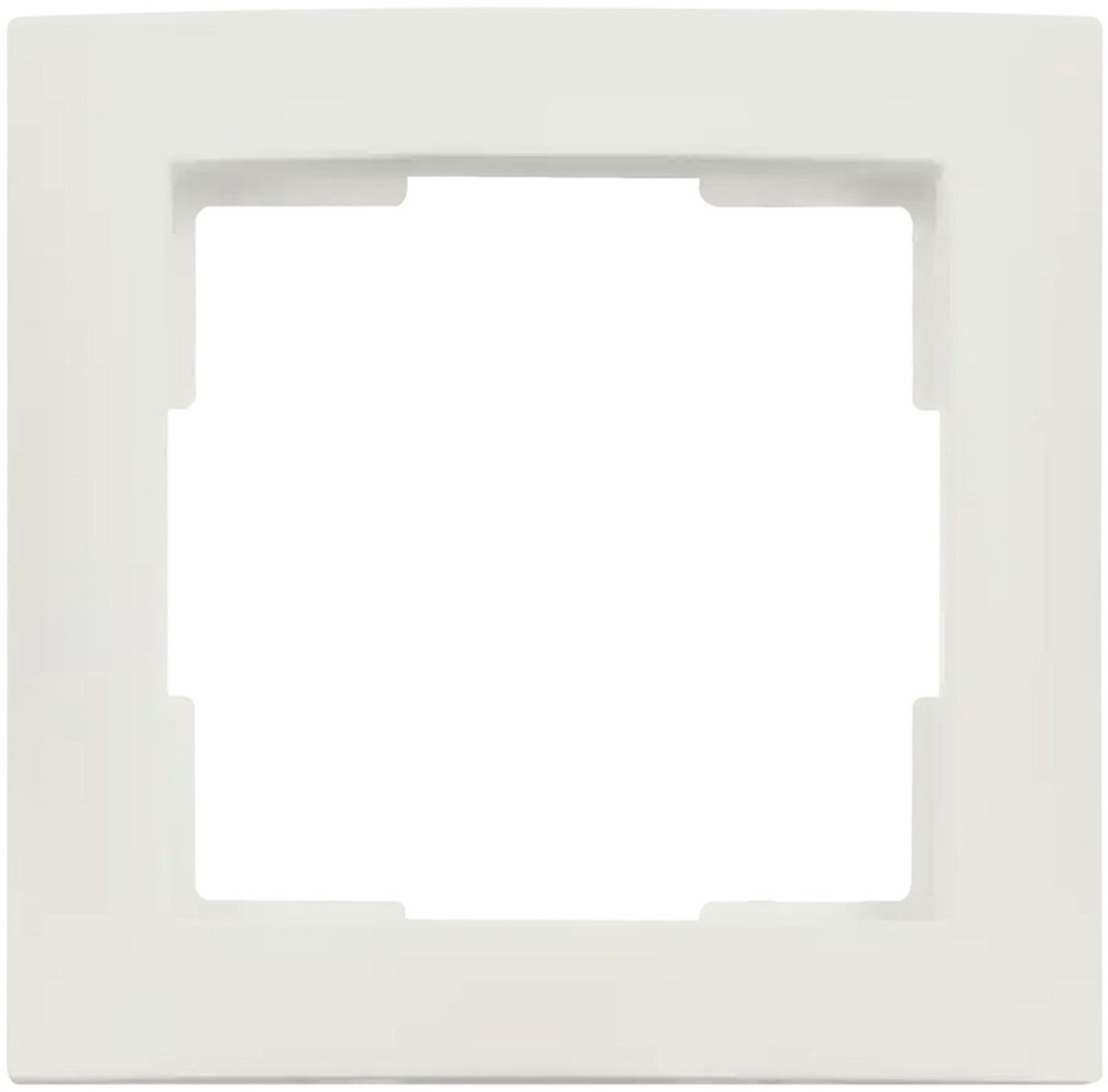ION industries afdekraam 1-voudig - E1 alpin wit mat (80.302.115)