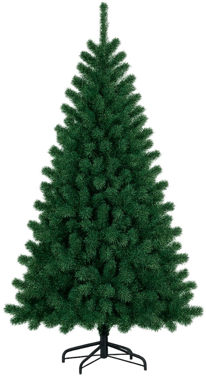Arti Casa Kunstkerstboom 210 cm - Spar voor Kerst met Kerstboomstandaard - Kerstboom Kunststof - Kerstdecoratie voor Binnen - Groen
