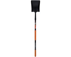 BLACK+DECKER Schep - Vierkante Kop - 149 CM - Stevig en Lichtgewicht Glasvezel - Zwart van BLACK+DECKER — afbeelding 4