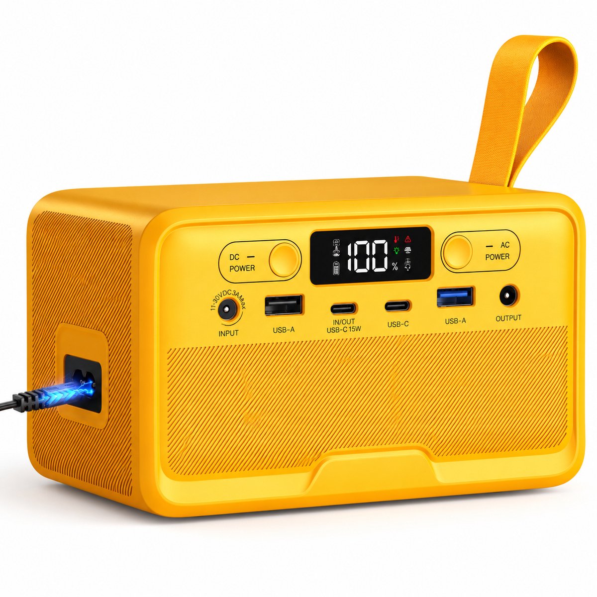 Powerstation 100W – 89,6Wh Draagbare Accu – USB-C 45W – USB-A Snelladen – Solar Oplaadbaar