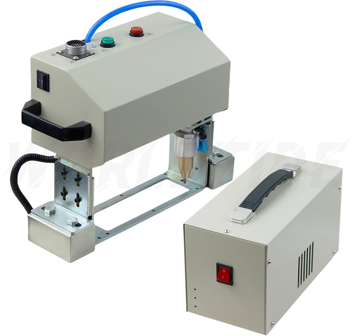 Graveerpen Pneumatisch - 140x40 mm Werkbereik - Handheld Markering - Metaal Graveren - Air Power Machine