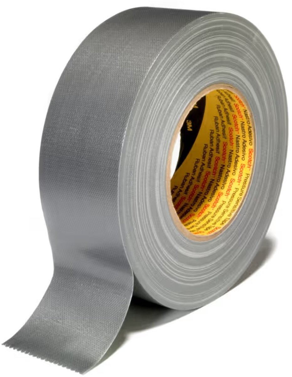 3M™ Extra Heavy Duty Duct Tape 389 - 7000111471 - Zilver - 75mm x 50mtr - 0.26 mm