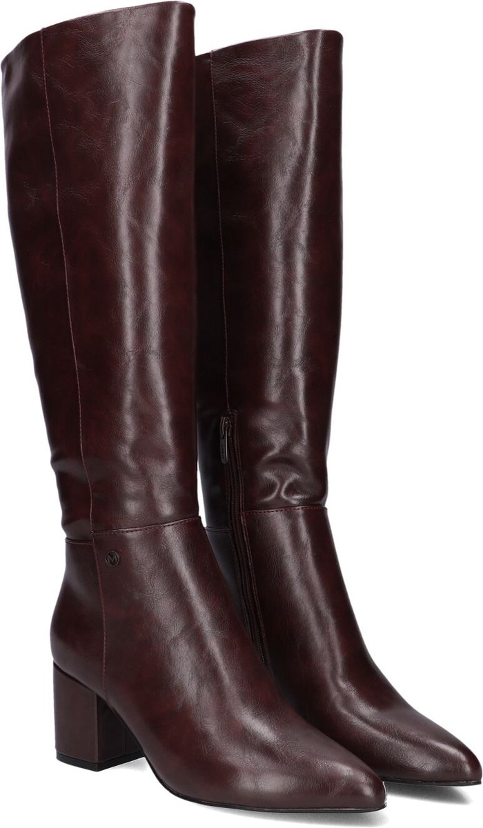 Mexx Pluck Mila Laarzen - Leatherlook - Dames - Bordeaux - Maat 41