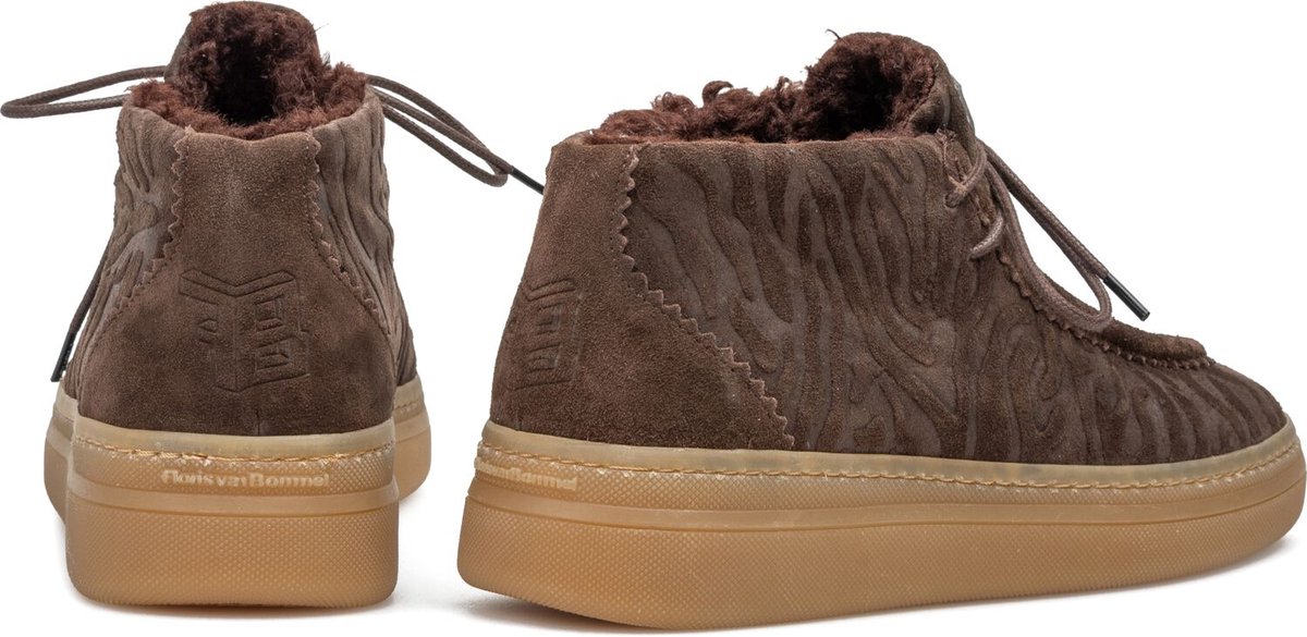Floris Van Bommel Sfw-10179 Fygi Veterschoenen - Dames - Bruin - Maat 37,5