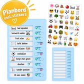 To do planner met Stickers – Planbord om routines op te bouwen - Dagplanner kind - Takenlijst voor kinderen - Schoolspullen