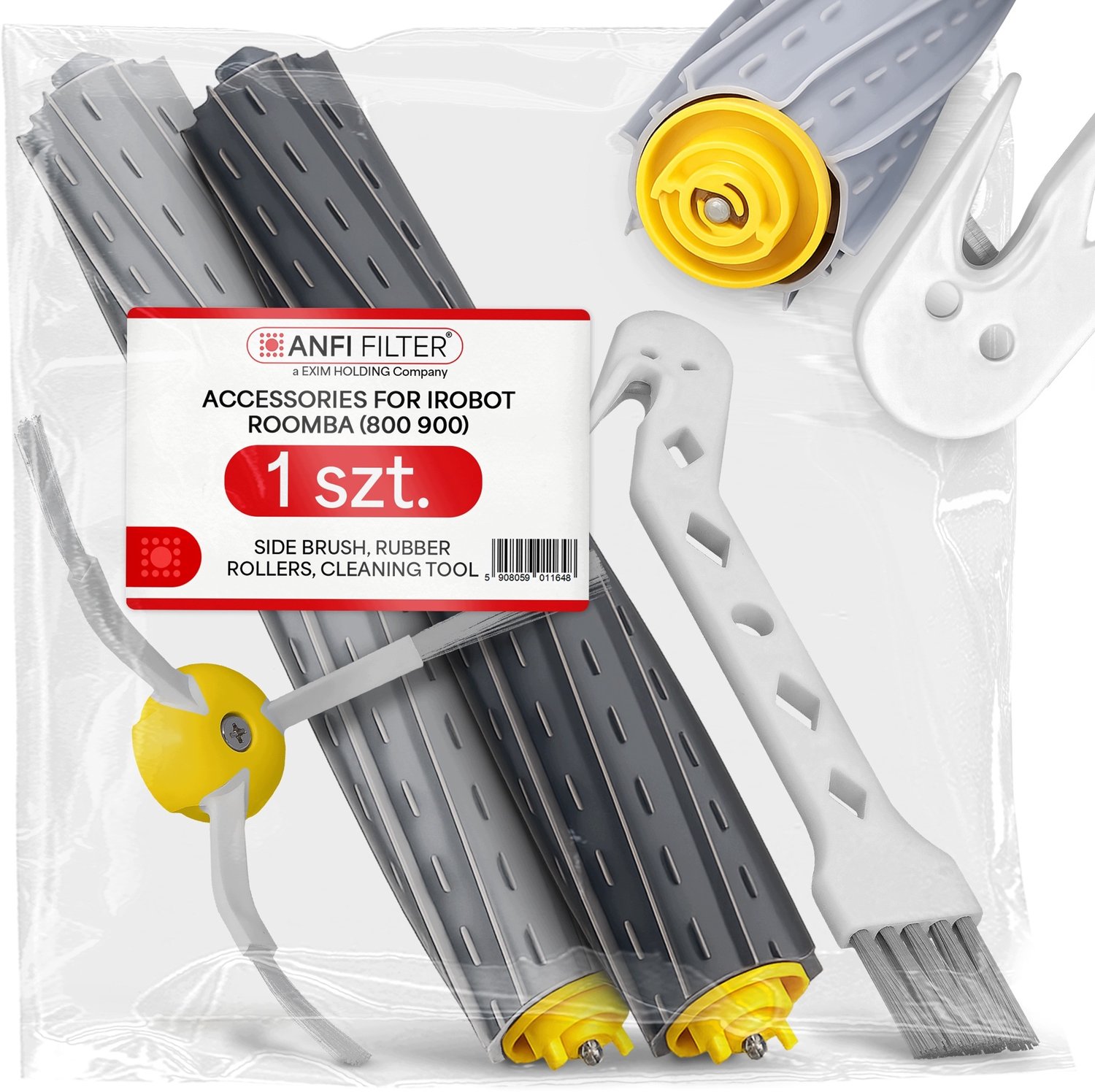 Accessoireset voor iRobot Roomba 800/900 Serie: Borstels & Rollen