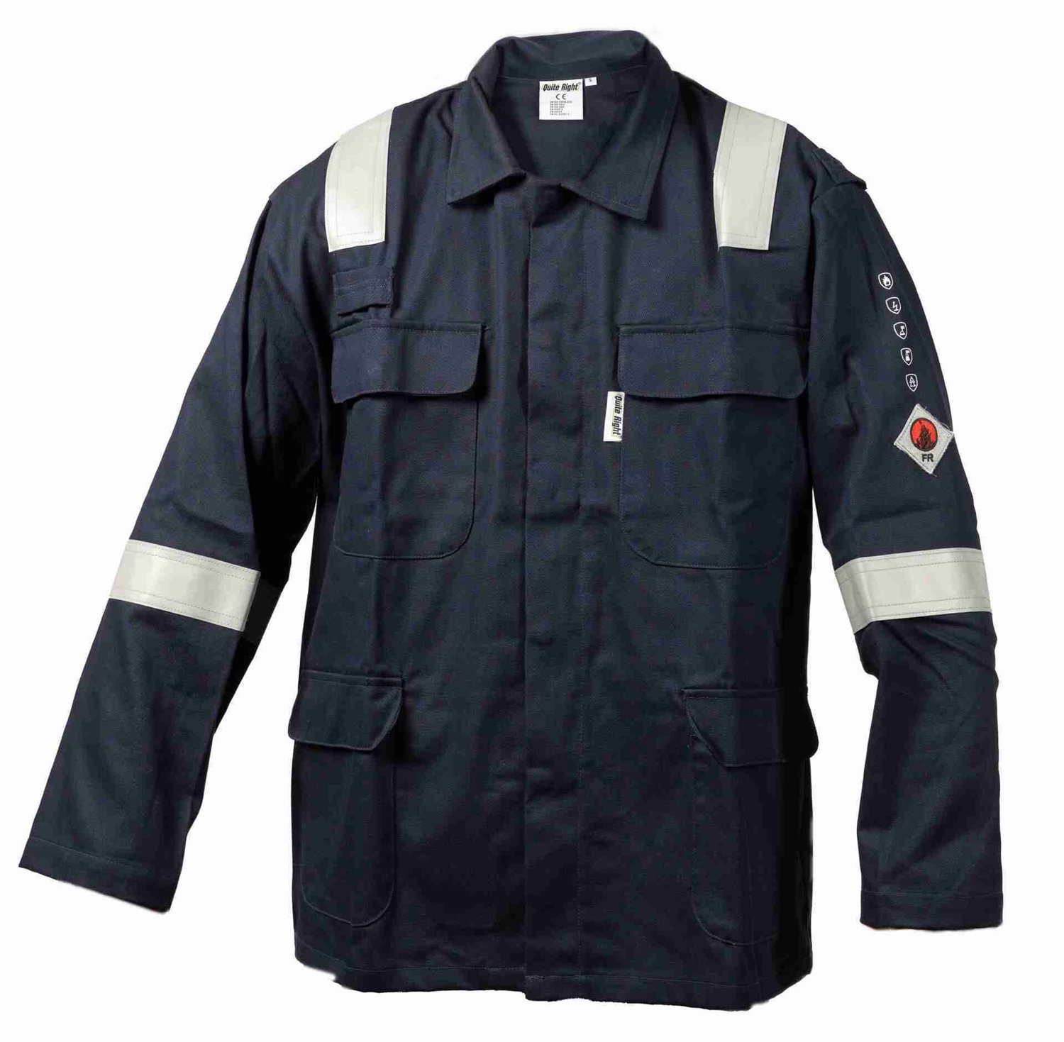 Quite Right J115 - Multinorm Werkjas - Vlamvertragend - Antistatisch - Reflecterend