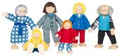 GOKI Buigpopje - Stadsgezin - H9-11Cm - Set Van 6 - 3 Jaar