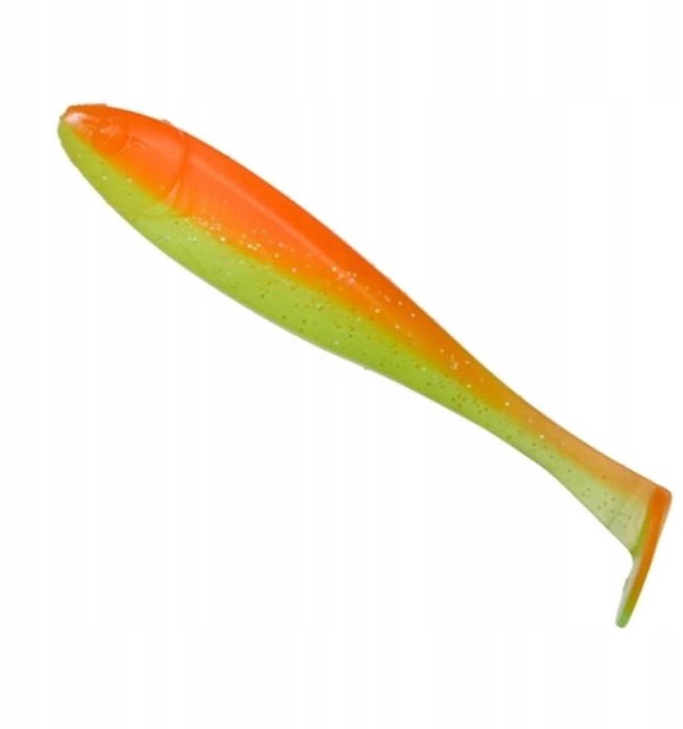 Illex Slim Shad 76mm Gummiprijs - Oranje
