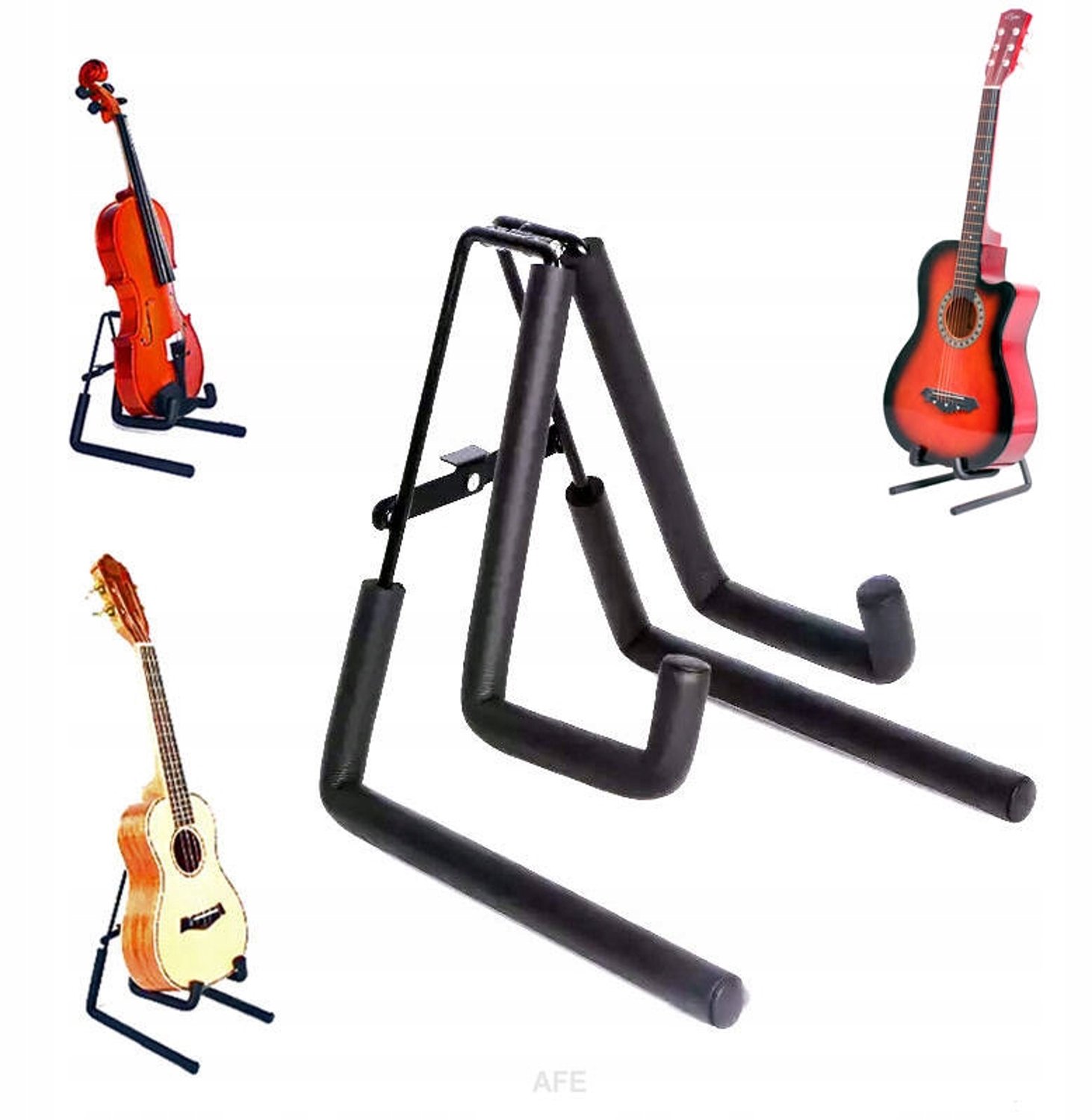 Opvouwbare standaard voor ukulele, viool, gitaar 3/4