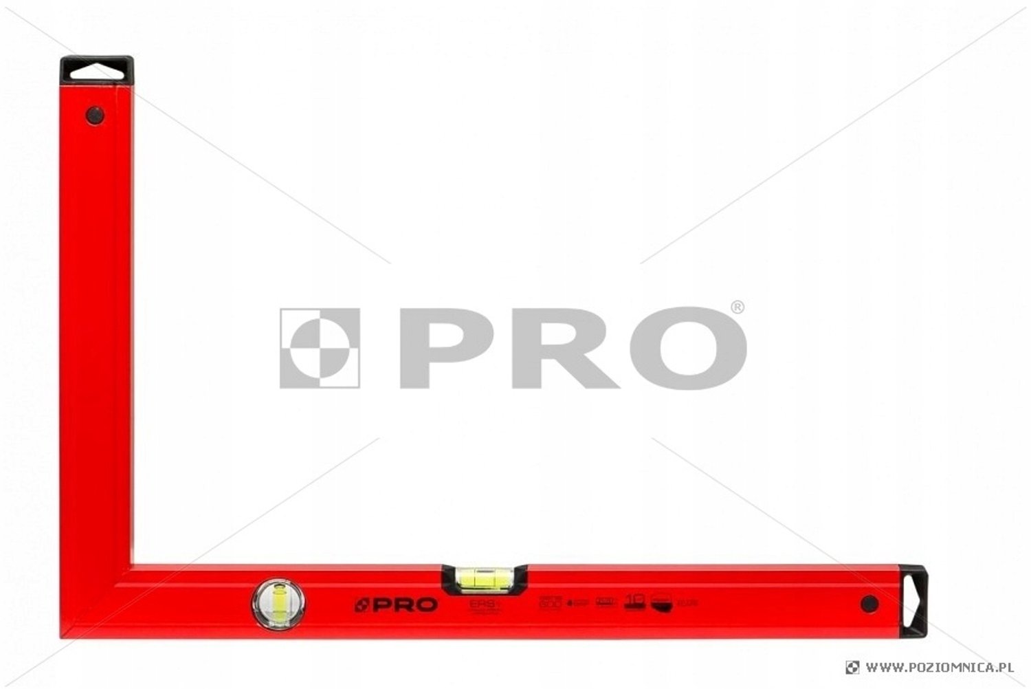 Aluminium Hoekmeter met Waterpas 30x50 cm - Hoge Kwaliteit