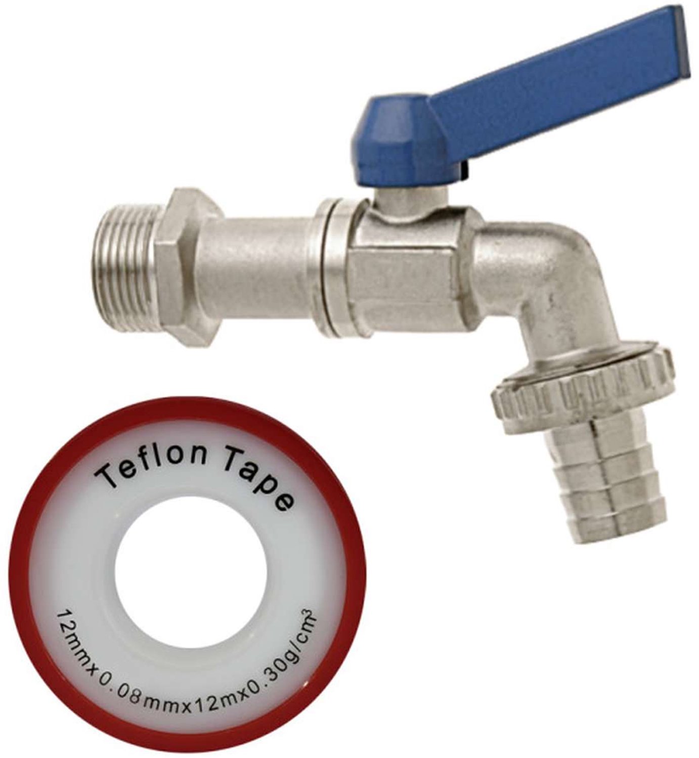 GEKA Kogel afvoer ventiel 3/4 inch set