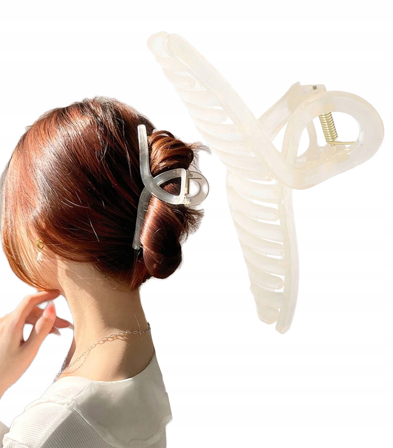 XXL Haarclip Klem - Grote Matte Plastic Haaraccessoire