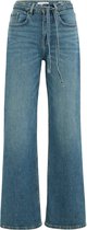 WE Fashion Dames high waist wide leg jeans