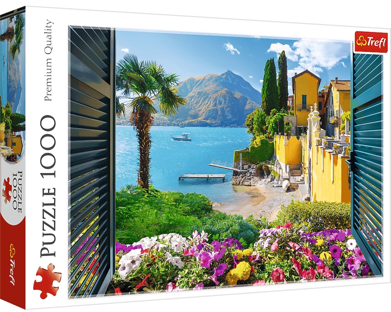 Trefl Puzzel 1000 Stukken: Adembenemend Uitzicht op Comomeer