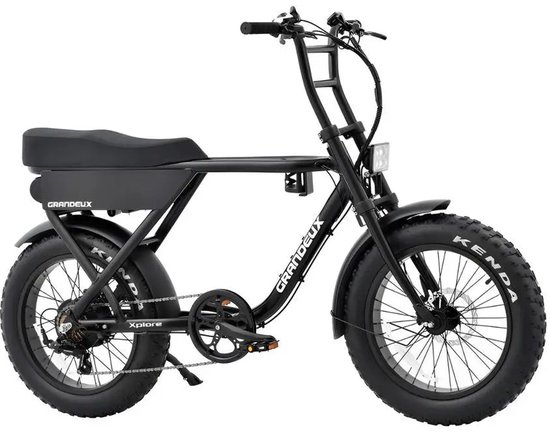 Grandeux Xplore Fatbike – Zwart — afbeelding 5