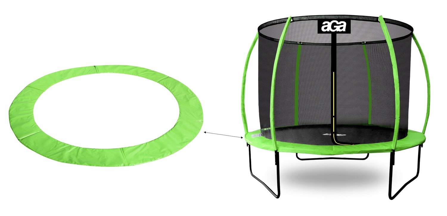 Universele Trampoline Veersafe Randhoes 180 cm Groen