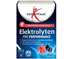 Lucovitaal Lucovitaal Elektrolyten Pre Performance 10 sachets