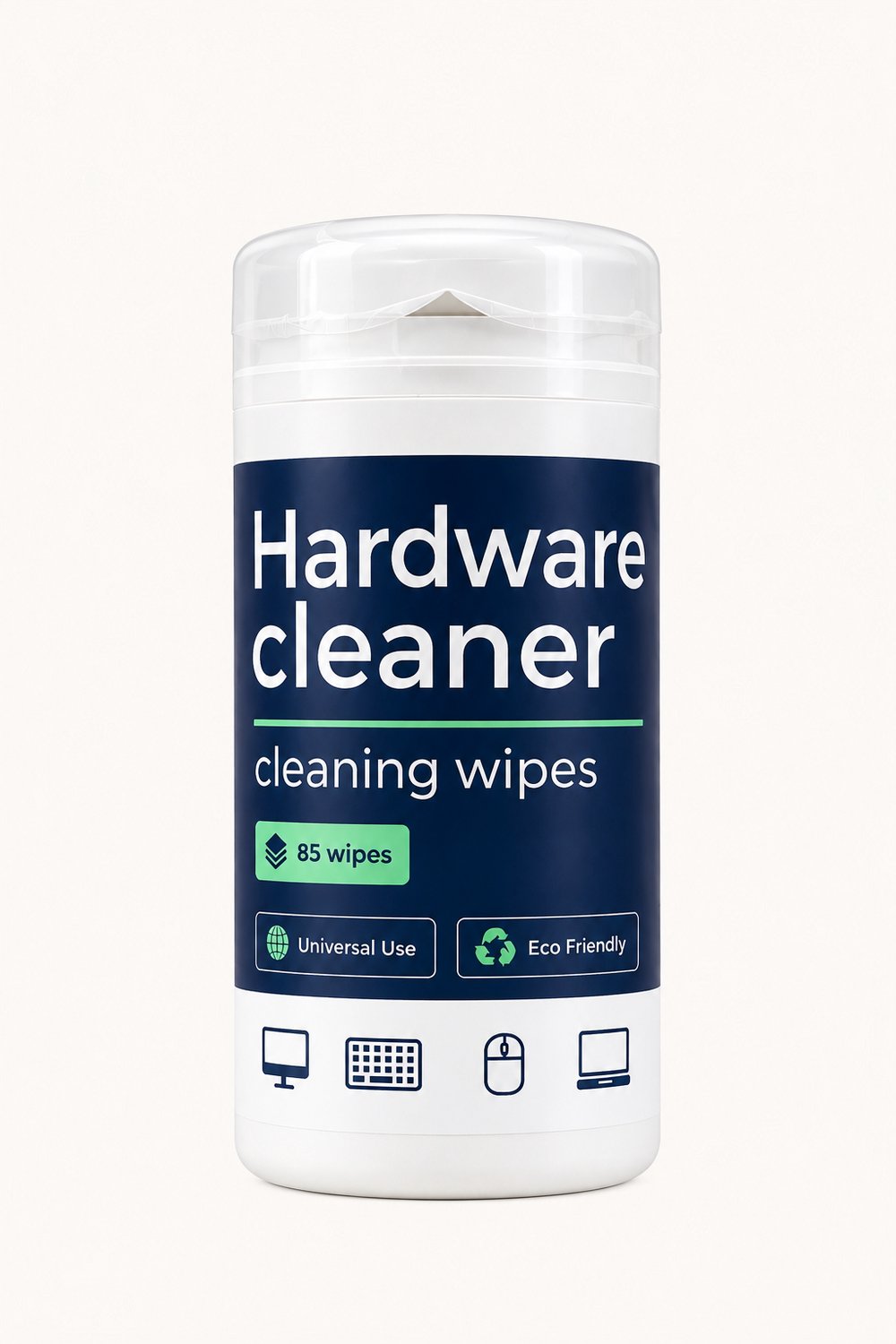 Clean Your Desk - Hardware Cleaner Schoonmaak doekjes - Beeldscherm doekjes - voor laptop, toetsenbord, muis - Universeel