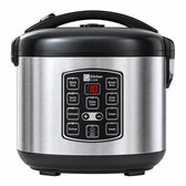 Rijstkoker met Stomer 1.2L - Multicooker - Slowcooker met Timer - 5 Porties voor 2 tot 5 Personen - Rice Cooker - Warmhoudfunctie - RVS - KitchenLove