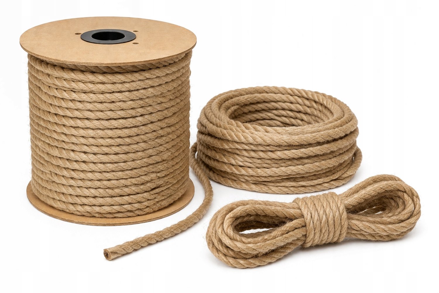 Natuurlijk Jute Touw 14mm - 20m - Decoratief & Stevig