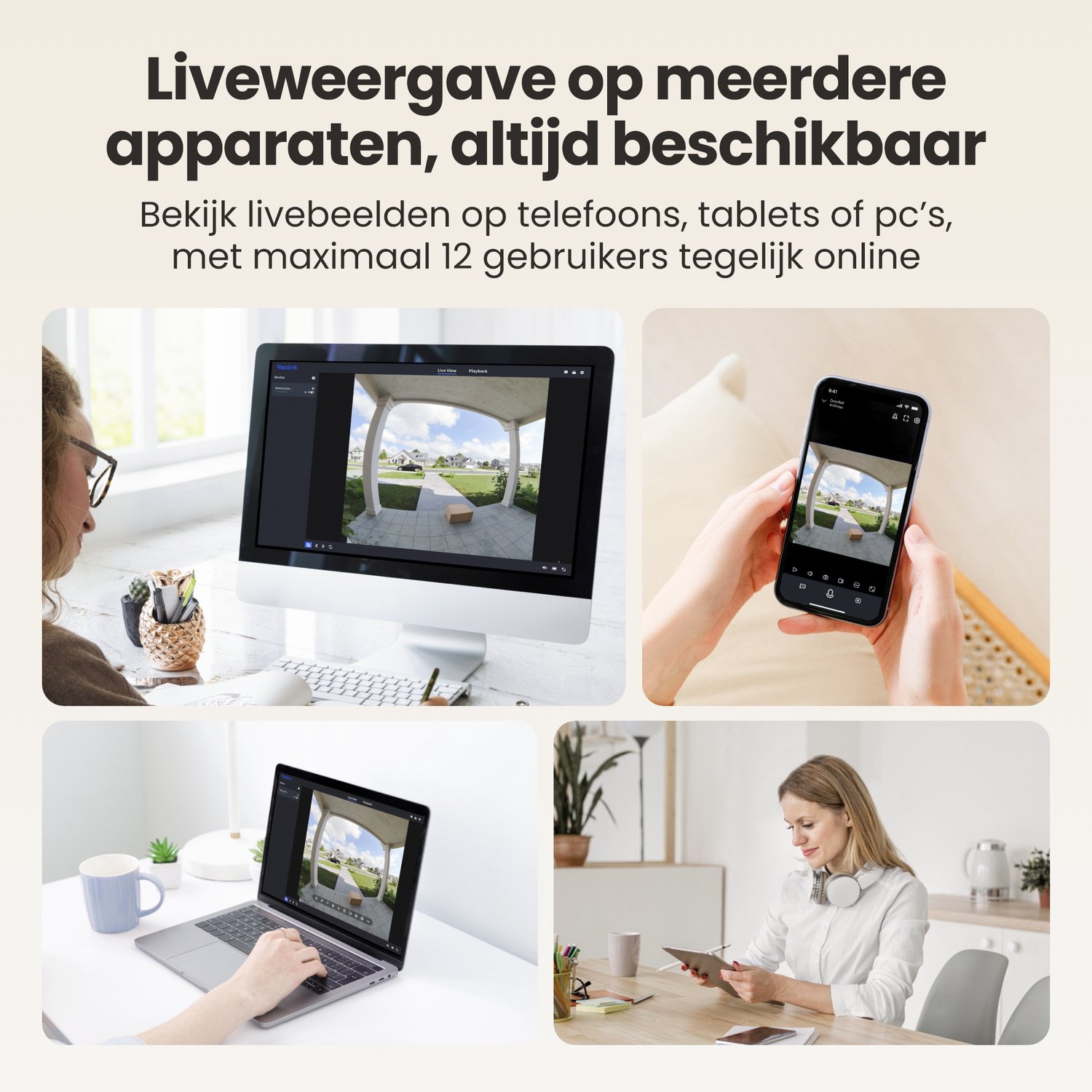 Reolink Video Doorbell Slimme Deurbel met 2K Beeldkwaliteit - afbeelding 3