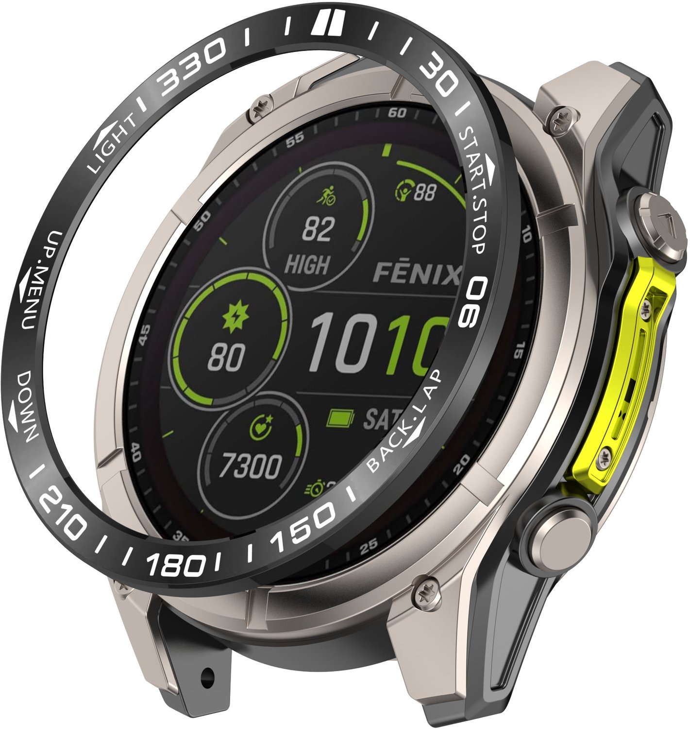 Roestvrijstalen ring voor Garmin Fenix 8