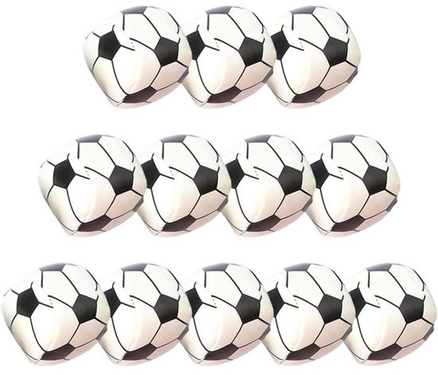 Jongleerbonenzakjes - Set speelballen - Voor het oefenen van vaardigheden - Stevig gestikt ontwerp - 12 stuks - Felle kleuren