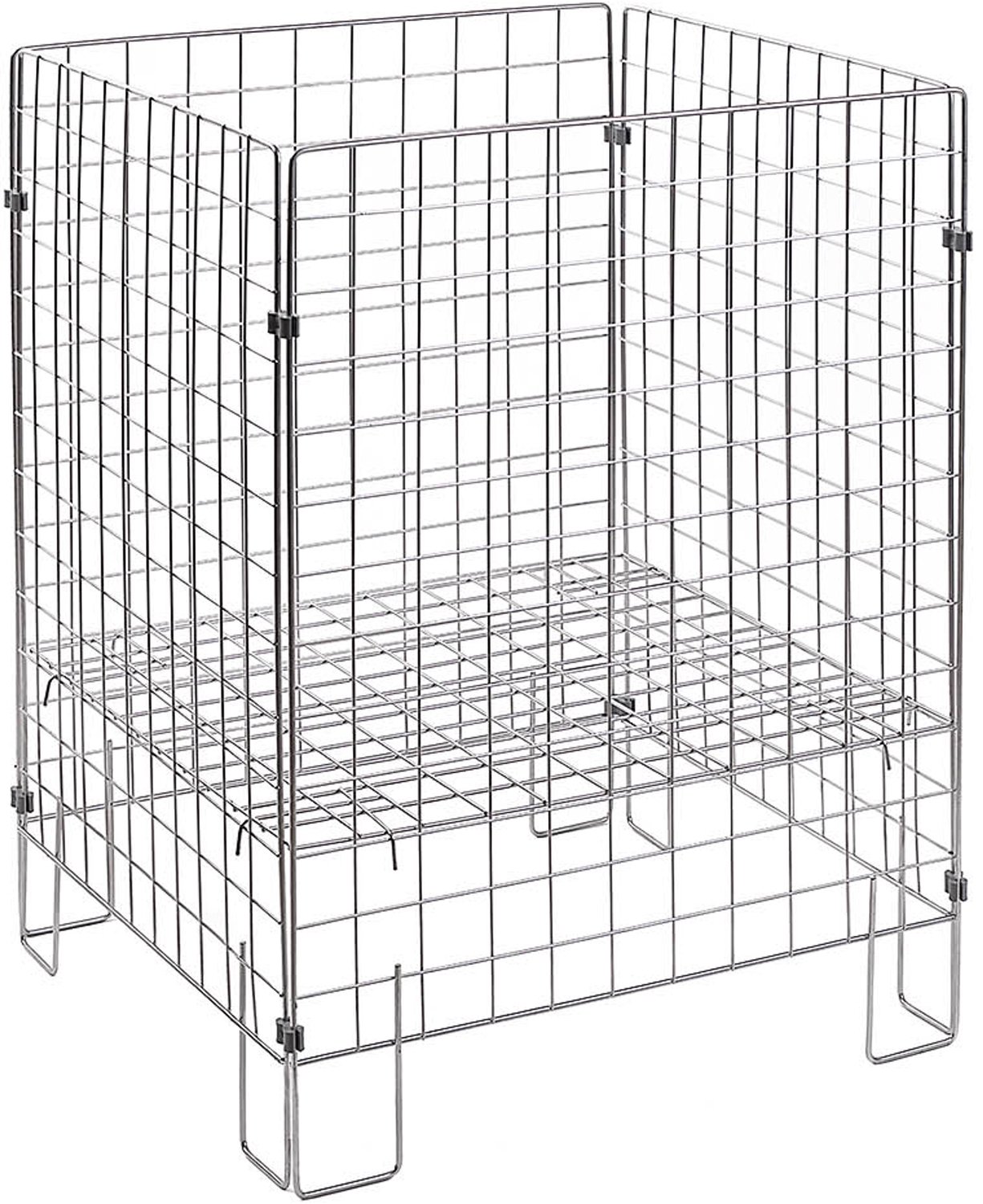 Merkloze Kleding stortbak 60x60cm, verstelbare bodem