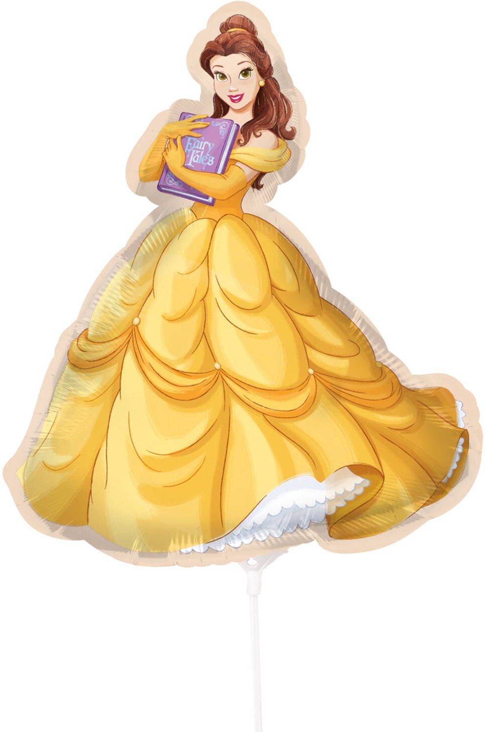 RIETHMULLER - Mini aluminium ballon Prinses Belle 24 x 39 cm